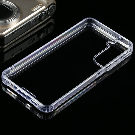 For Samsung Galaxy S21 FE Four-corner Shockproof Transparent TPU + PC Protective Case, For Samsung Galaxy S21 FE