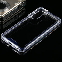 For Samsung Galaxy S21 FE Four-corner Shockproof Transparent TPU + PC Protective Case, For Samsung Galaxy S21 FE