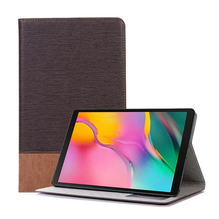 Cross Texture Horizontal Flip Leather Case for Galaxy Tab A 10.1 (2019) T510 / T515,  with Holder & Card Slots & Wallet