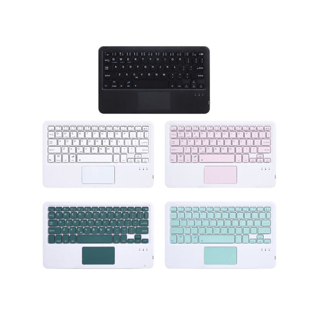 HB119B 10 inch Universal Tablet Wireless Bluetooth Keyboard with Touch Panel