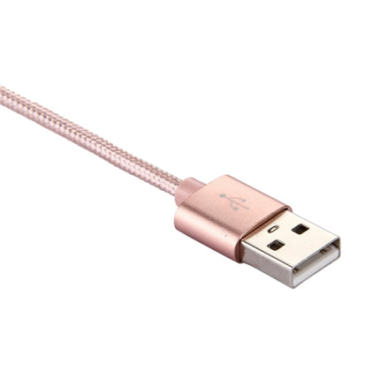Knit Texture USB to USB-C / Type-C Data Sync Charging Cable, Cable Length: 2m, 3A Output
