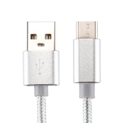 Knit Texture USB to USB-C / Type-C Data Sync Charging Cable, Cable Length: 3m, 3A Total Output, 2A Transfer Data