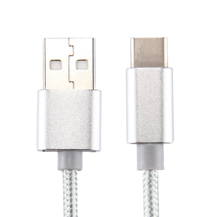 Knit Texture USB to USB-C / Type-C Data Sync Charging Cable, Cable Length: 3m, 3A Total Output, 2A Transfer Data