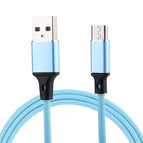 Micro USB Blue / Blue