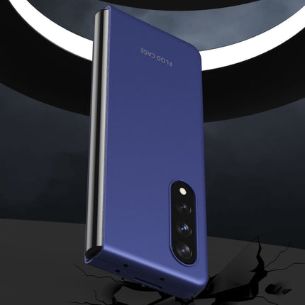 For Samsung Galaxy Z Fold3 5G Skin Feel Frosted Electroplating Foldable PC Protective Case, For Samsung Galaxy Z Fold3 5G