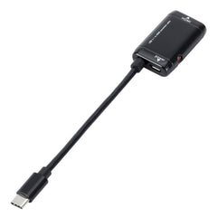 USB-C / Type-C 3.1 (MHL) to 1080P HD HDMI Video Adapter Cable, Length: 12cm, 12cm