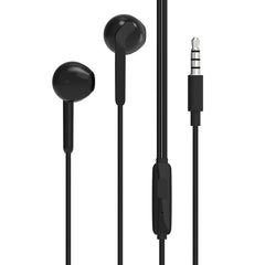 WK SHQ Series YA07 3.5mm Music Call Wired Earphone, YA07 (Black), YA07 (White)