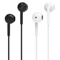 WK SHQ Series YA07 3.5mm Music Call Wired Earphone, YA07 (Black), YA07 (White)