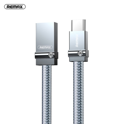 REMAX RC-091a 2.4A USB to USB-C / Type-C Golden Diamond Data Sync Charging Cable, Cable Length: 1m, RC-091a