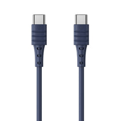 REMAX RC-068 PD 65W Type-C / USB-C to Type-C / USB-C High Elastic TPE Fast Charging Data Cable, Length: 1m, Type-C to Type-C