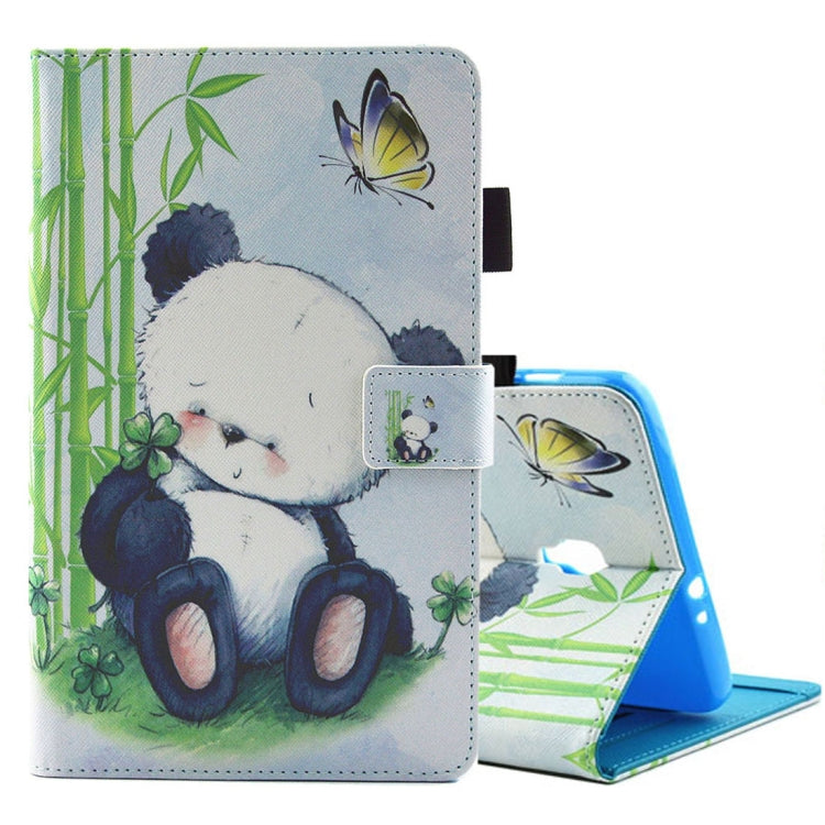 For Galaxy Tab A 8.0  / T380 & T385  Horizontal Flip Leather Case with Holder & Card Slots