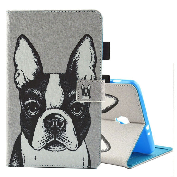 For Galaxy Tab A 8.0  / T380 & T385  Horizontal Flip Leather Case with Holder & Card Slots