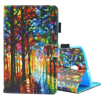 For Galaxy Tab A 8.0  / T380 & T385  Horizontal Flip Leather Case with Holder & Card Slots