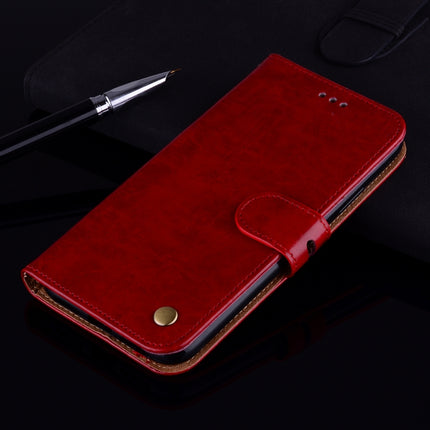 Business Style Oil Wax Texture Horizontal Flip Leather Case for Galaxy A6 (2018), with Holder & Card Slots & Wallet, For Galaxy A6 (2018)
