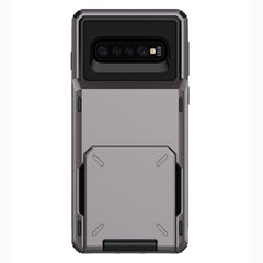 Shockproof TPU + PC Protective Case for Galaxy S10, with Card Slot