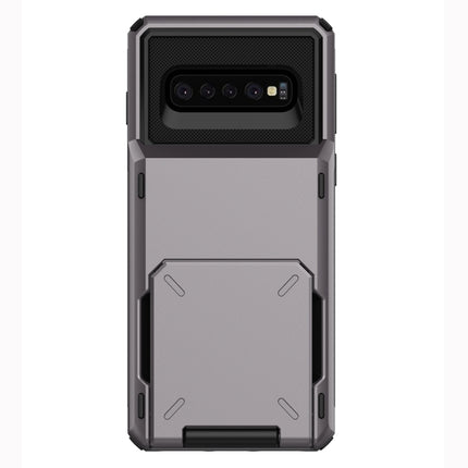 Shockproof TPU + PC Protective Case for Galaxy S10, with Card Slot