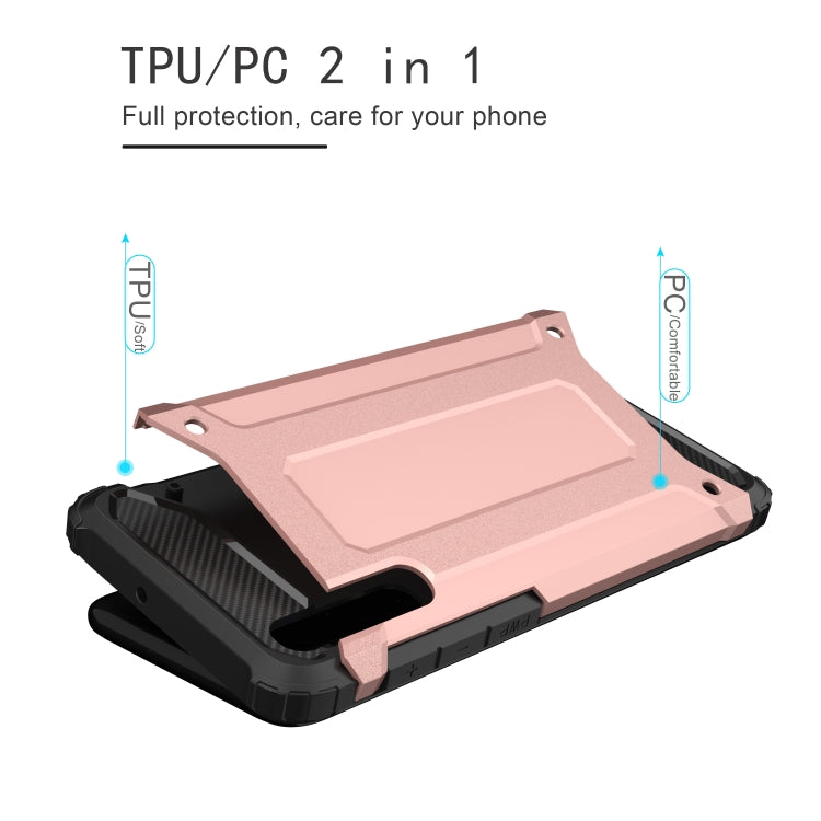 Magic Armor TPU + PC Kombinationshülle für Galaxy A50, Für Galaxy A50
