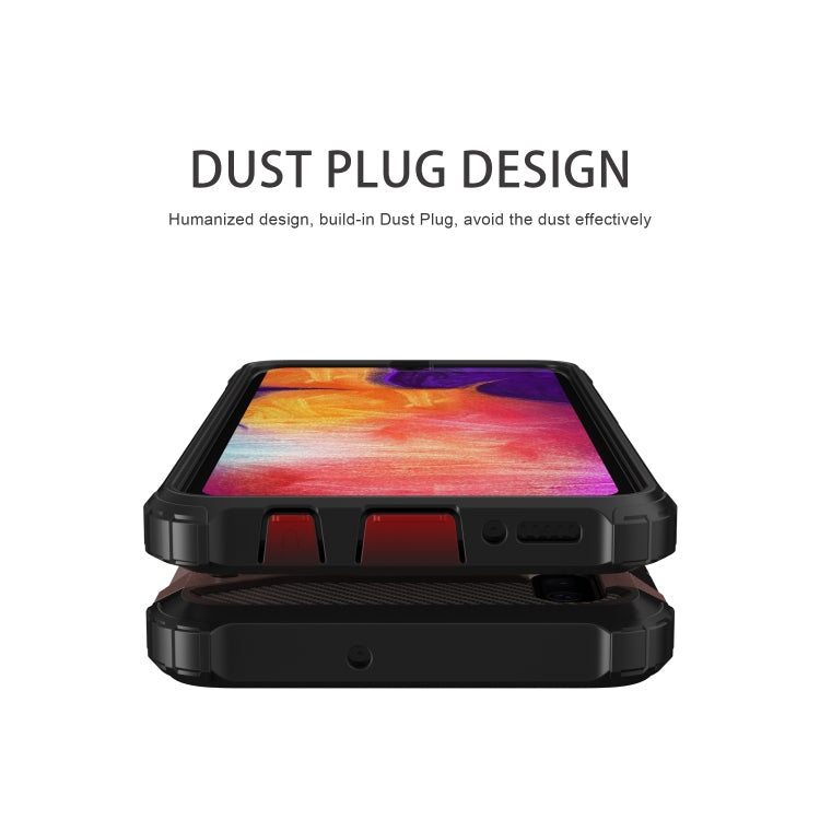 Magic Armor TPU + PC Kombinationshülle für Galaxy A50, Für Galaxy A50