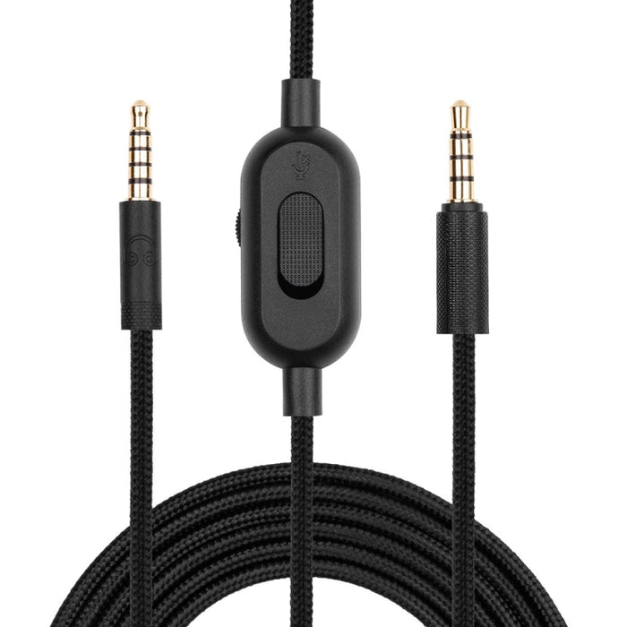 ZS0159 2m 3.5mm Gaming Headset Audio Cable for Logitech G433 / G233 / G Pro / G Pro X