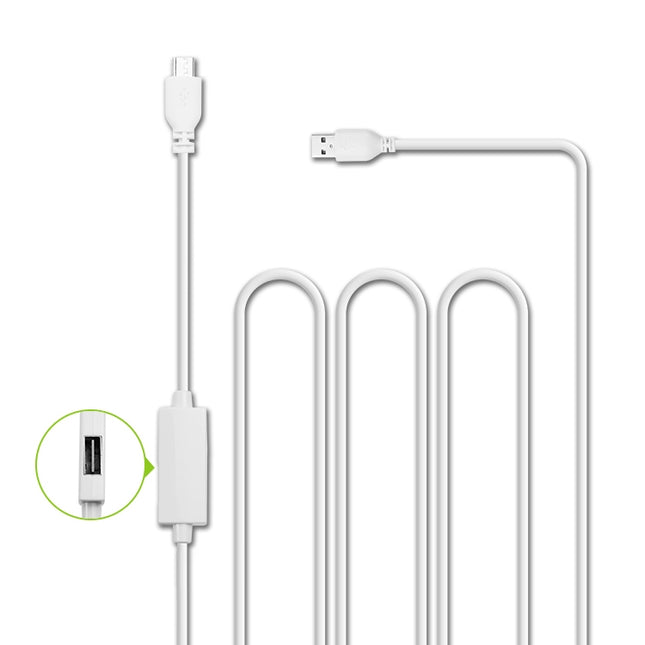 OTG-Y-02 USB 2.0 Male to Micro USB Male + USB Female OTG Charging Data Cable for Android Phones / Tablets with OTG Function, Length: 1.1m