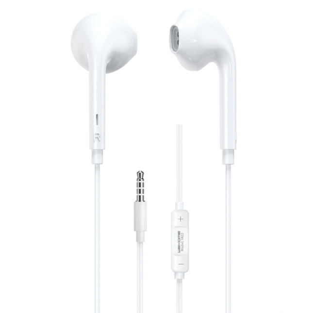 WK YA-02 3.5mm In-Ear Wired Call Music Earphone, Length: 1.2m, 3.5mm