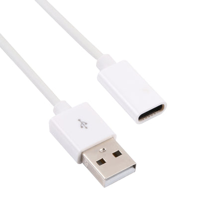USB Male to USB-C / Type-C Female Adapter Cable, Length: 1m