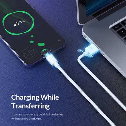 USB Male to USB-C / Type-C Female Adapter Cable, Length: 1m