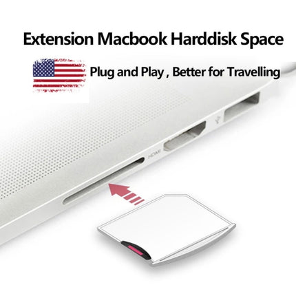 Adaptador de tarjeta Micro SD/TF a SD para MacBook Air/Pro, compatible con hasta 512 GB, 512 GB