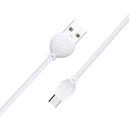 awei CL-61 2 in 1 2.5A Micro USB Charging + Transmission Aluminum Alloy Braided Data Cable, Length: 1m