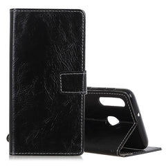 Retro Crazy Horse Texture Horizontal Flip Leather Case for Galaxy M30/A40S, with Holder & Card Slots & Photo Frame