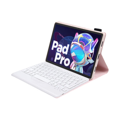 AM20-B Lambskin Texture Ultra-thin Bluetooth Keyboard Leather Tablet Case For Lenovo Xiaoxin Pad 2022 10.6 inch/Tab M10 Plus 10.6 3rd Gen 2022