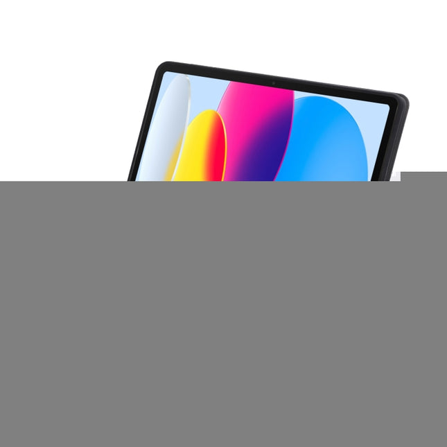 For iPad 11 2025 / 10th Gen 10.9 2022 A10B Lambskin Texture Ultra-thin Bluetooth Keyboard Leather Tablet Case with Pen Slot, A10B