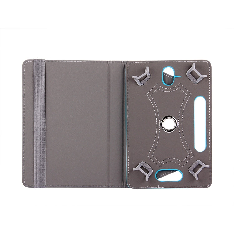 7 inch Tablets Leather Case Crazy Horse Texture 360 Degrees Rotation Protective Case Shell with Holder for Galaxy Tab A 7.0 (2016) / T280 & Tab 4 7.0 / T230 & Tab Q T2558, Colorfly G708, Asus ZenPad 7.0 Z370CG, Huawei MediaPad T1 7.0 / T1-701u