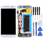 For Samsung Galaxy S7 (Frame) / White