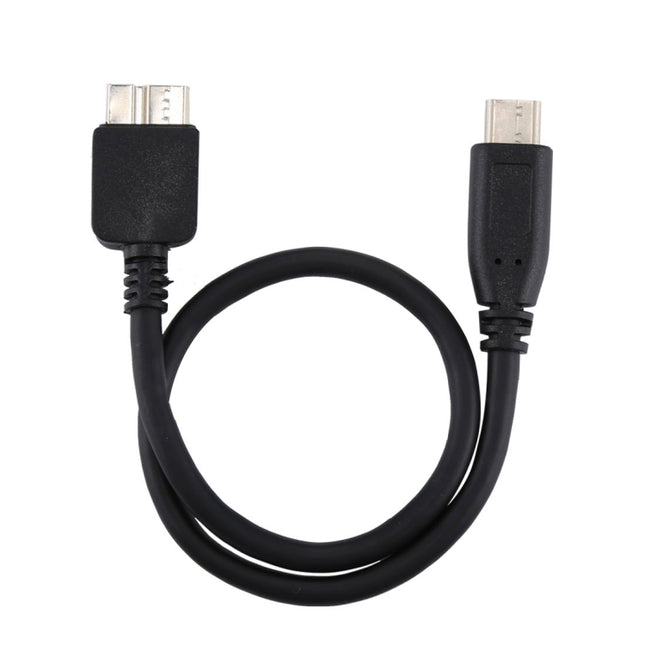 USB-C / Type-C Male to Micro B Male Adapter Cable, Total Length: about 30cm