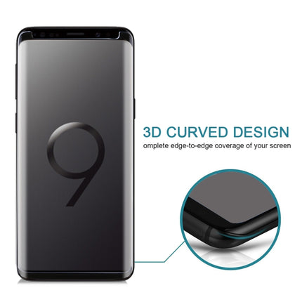 For Galaxy S9 9H Surface Hardness 3D Curved Edge Anti-scratch Non-full Screen HD Tempered Glass Screen Protector
