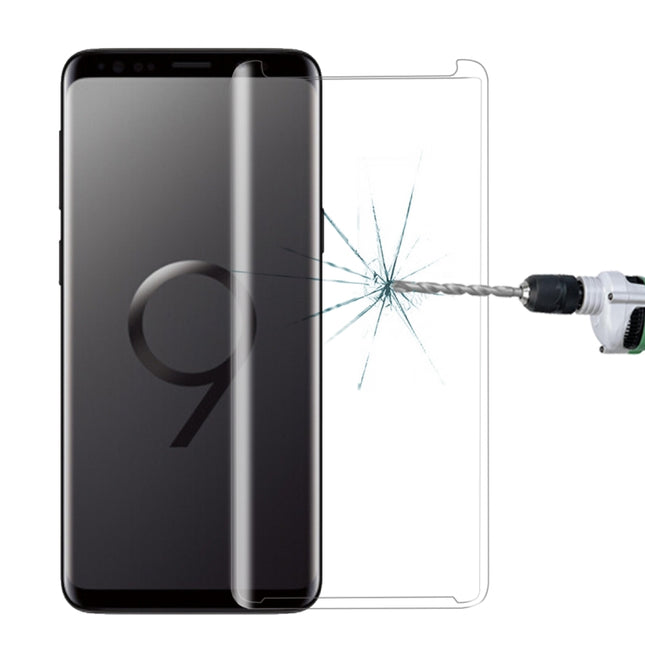 For Galaxy S9 9H Surface Hardness 3D Curved Edge Anti-scratch Non-full Screen HD Tempered Glass Screen Protector, For Galaxy S9, Galaxy S9 3D