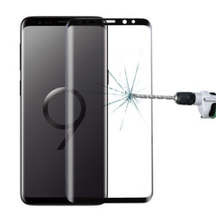 For Galaxy S9 9H Surface Hardness 3D Curved Edge Anti-scratch Full Screen HD Tempered Glass Screen Protector