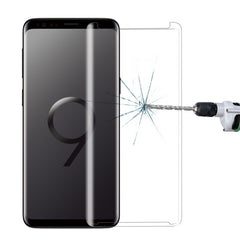 For Galaxy S9+ 9H Surface Hardness 3D Curved Edge Anti-scratch Non-full Screen HD Tempered Glass Screen Protector