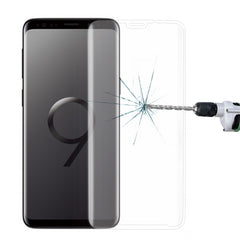 For Galaxy S9+ 9H Surface Hardness 3D Curved Edge Anti-scratch Full Screen HD Tempered Glass Screen Protector
