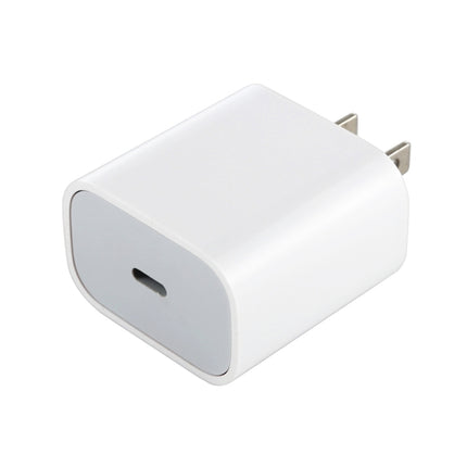 20W Type-C / USB-C PD Fast Charging Power Adapter, US Plug