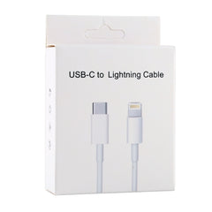 20W 9V/2A 1M USB-C / Type-C to 8 Pin PD Fast Charging Cable for iPhone, iPad, Cable Length: 1m, 20W 9V/2A