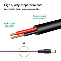 USB-C / Type-C to 5.5 x 2.1mm Laptop Power Charging Cable, Cable Length: about 1.5m, Type-C to 5.5 x 2.1mm