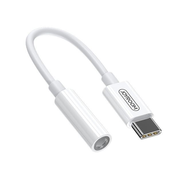 Adaptador conversor de audio digital JOYROOM SH-C1 Tipo-C/USB-C a 3,5 mm, Tipo-C a 3,5 mm