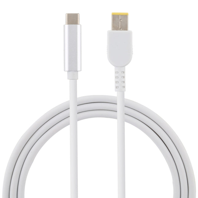 USB-C / Type-C to Big Square Male Laptop Power Charging Cable for Lenovo, Cable Length: about 1.5m