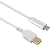 USB-C / Type-C to Big Square Male Laptop Power Charging Cable for Lenovo, Cable Length: about 1.5m, Type-C to Big Square