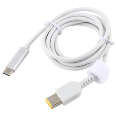 USB-C / Type-C to Big Square Male Laptop Power Charging Cable for Lenovo, Cable Length: about 1.5m, Type-C to Big Square