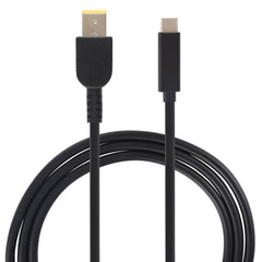 USB-C / Type-C to Big Square Male Laptop Power Charging Cable for Lenovo, Cable Length: about 1.5m, Type-C to Big Square