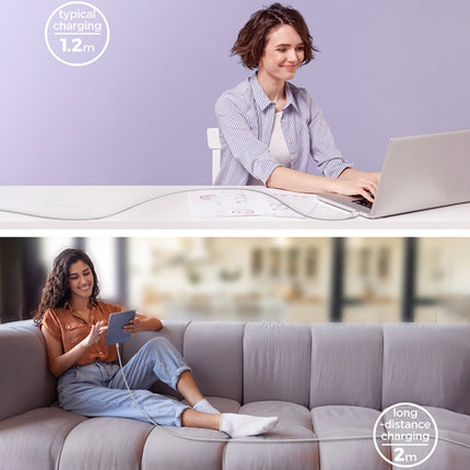 JOYROOM S-AC027A14 Multi-Color Series 3A USB to USB-C / Type-C Fast Charging Data Cable, Length:1.2m