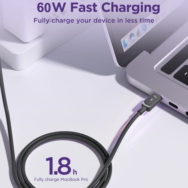 JOYROOM S-CC100A14 Multi-Color Series 60W USB-C / Type-C to USB-C / Type-C Fast Charging Data Cable, Length:1.2m, Type-C to Type-C